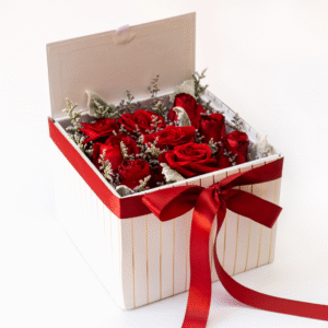 Caja de Rosas Eternas